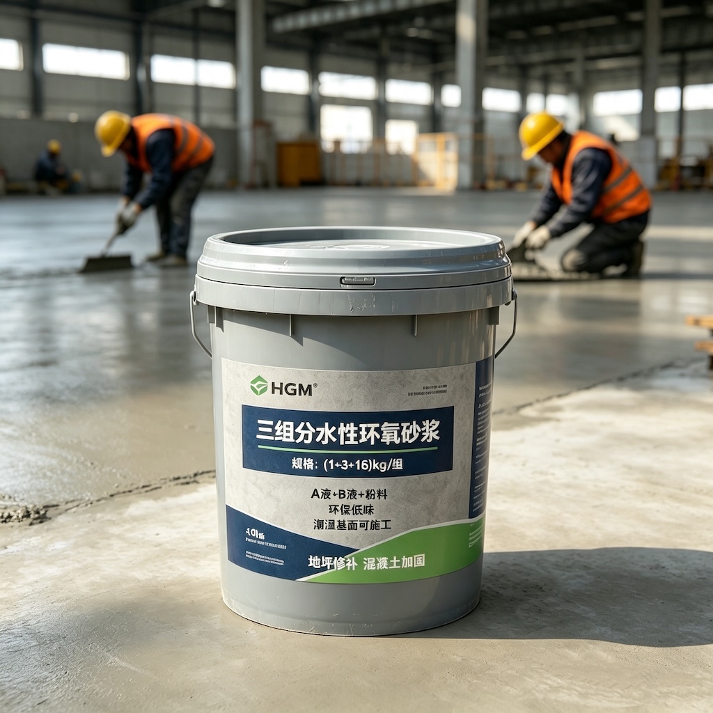 芝罘三组份水性环氧砂浆